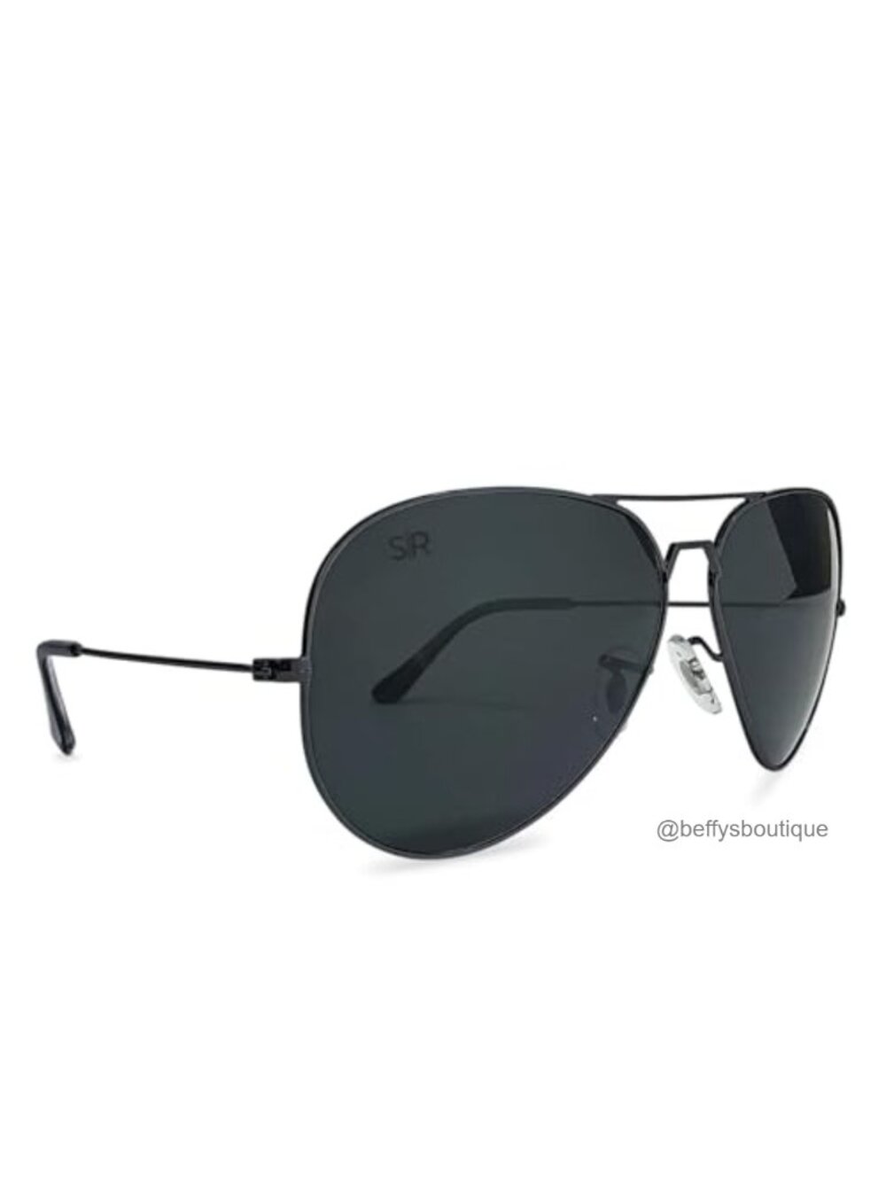Polarized Aviator Sunglasses Stainless Steel Frame UV Protection